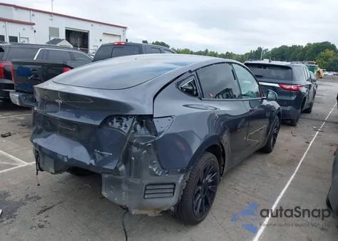 2021 Tesla Model Y Long Range Dual Motor All-Wheel Drive from USA, damaged, VIN 5YJYGAEE0MF299151